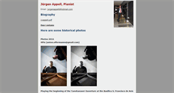 Desktop Screenshot of jurgenappell.eu